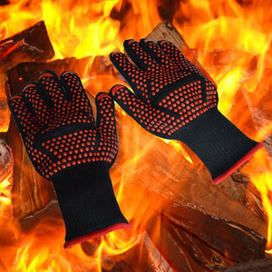 932°F Heat Resistant BBQ Gloves