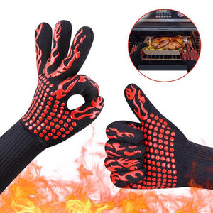 932°F Heat Resistant BBQ Gloves